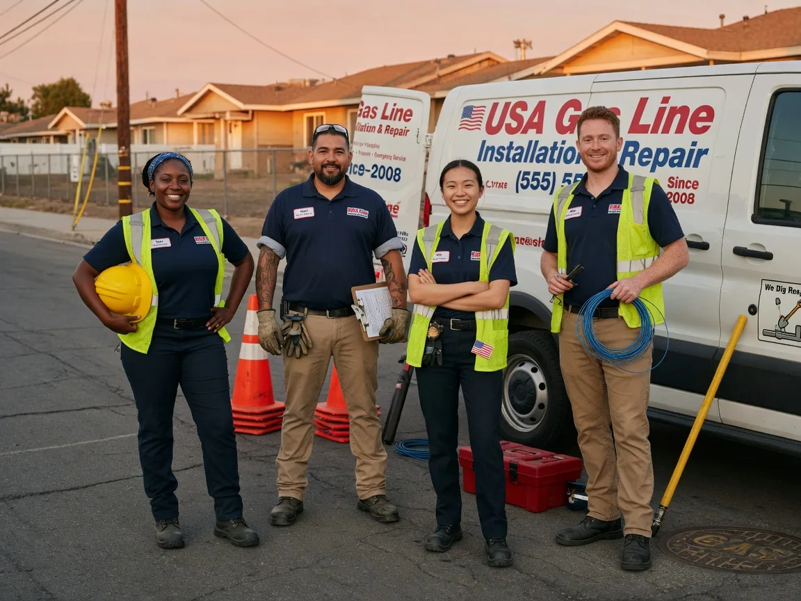 Gas Line Installation company in Colfax, LA